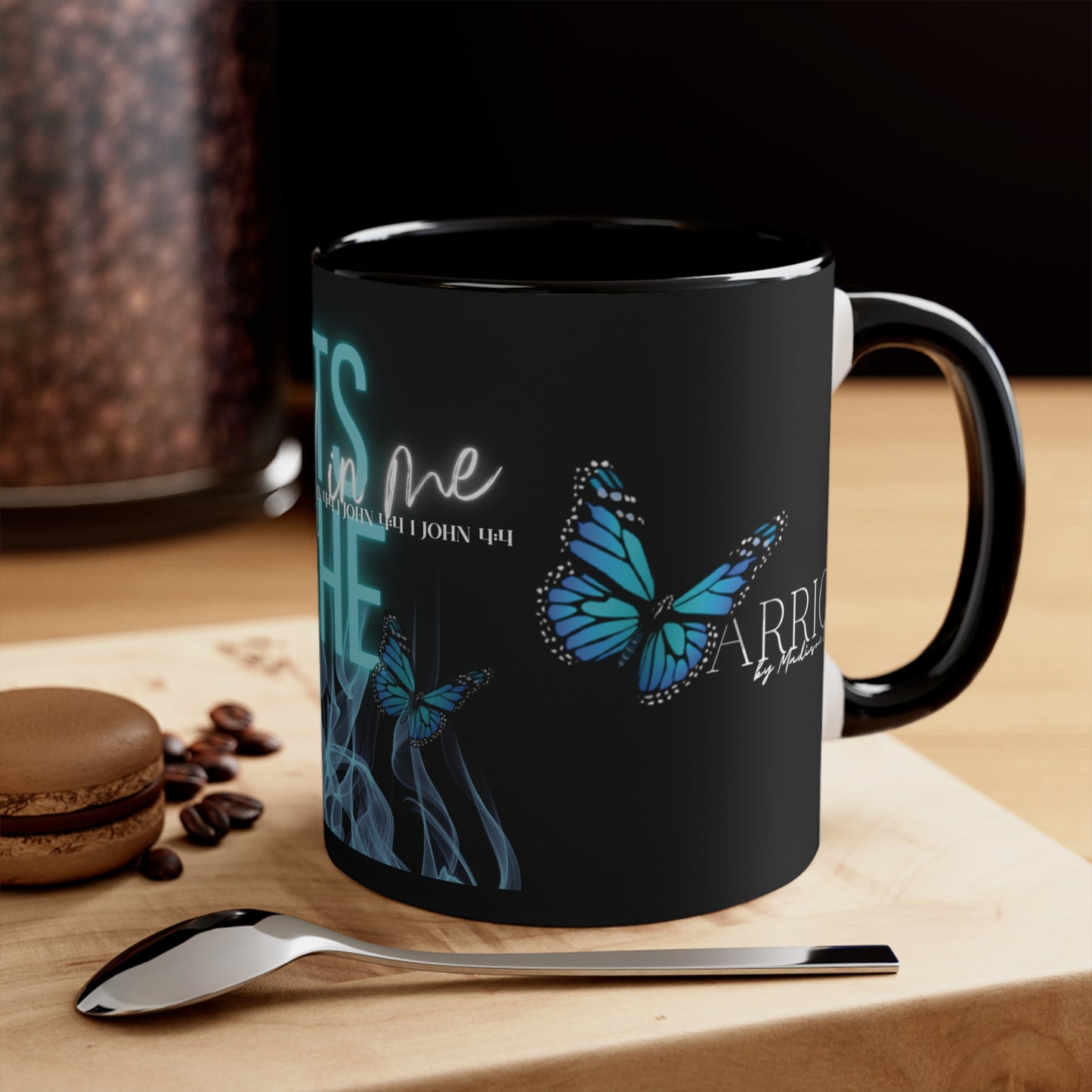 It's The God In Me (1 John 4:4) Coffee Mug, 11oz